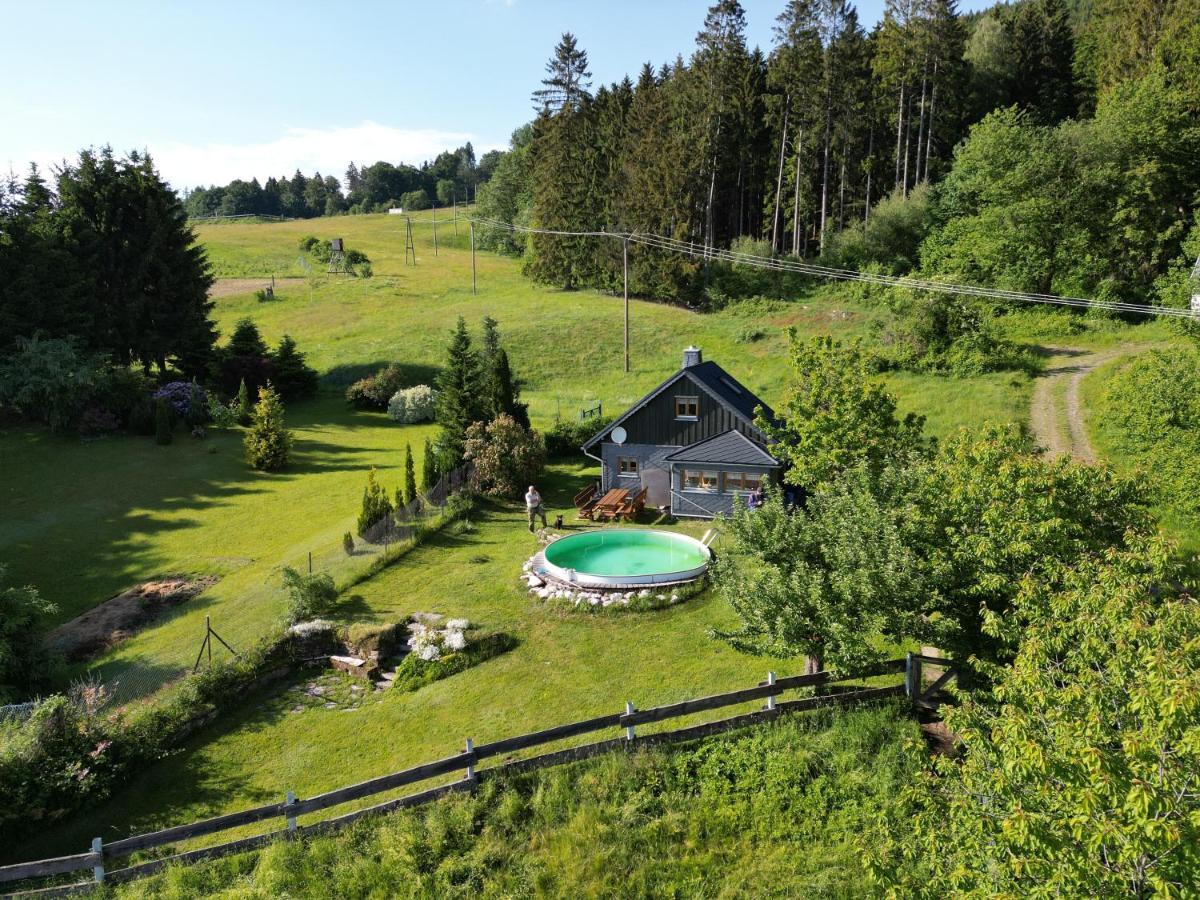 Ferienhaeuschen Blessberg Vila Schalkau Exterior foto