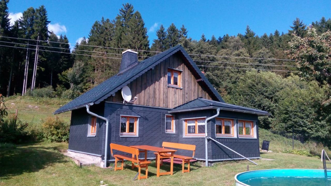 Ferienhaeuschen Blessberg Vila Schalkau Exterior foto